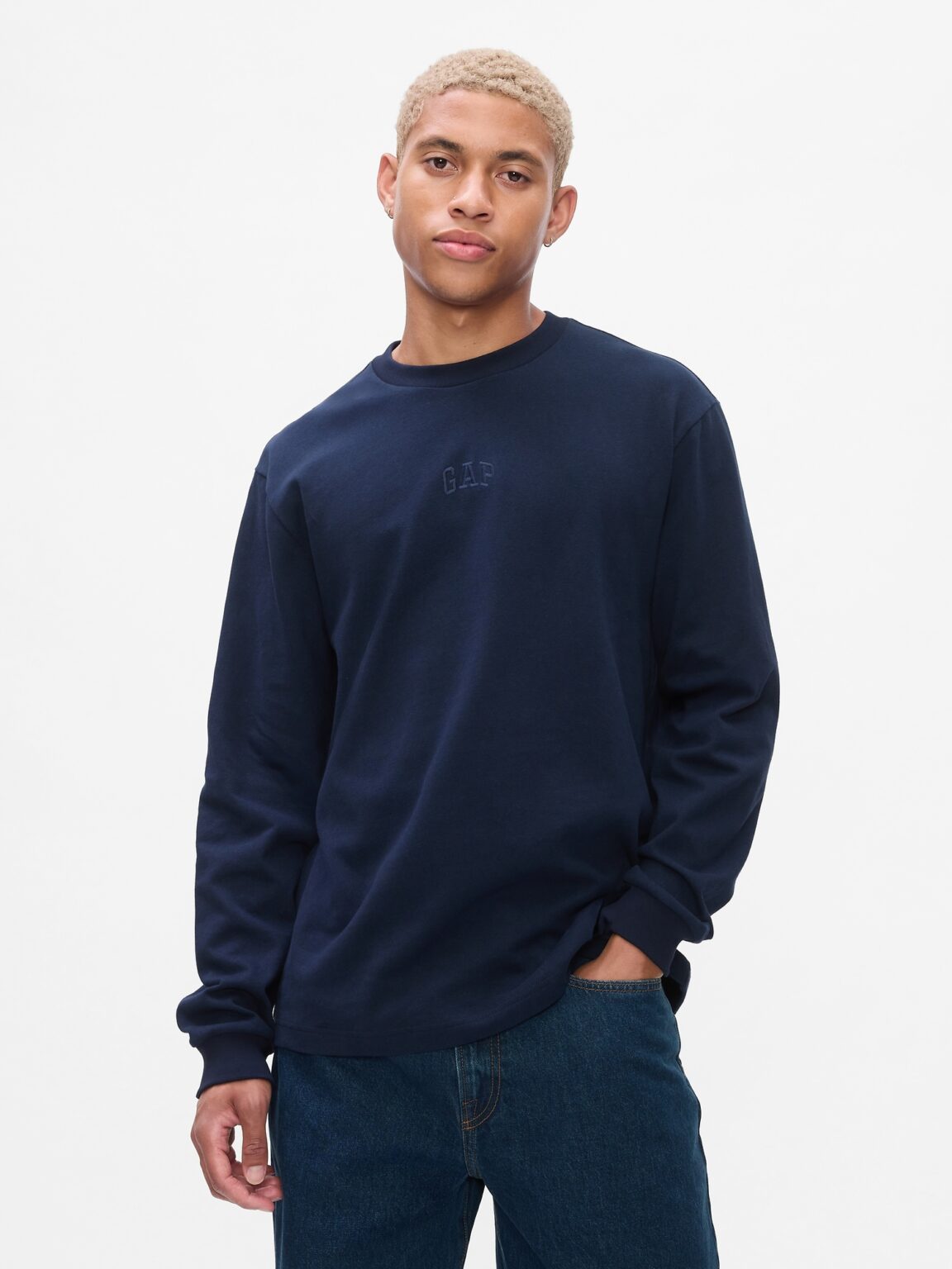 GAP T-shirt with Heavyweight logo - Men's
