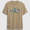 GAP T-shirt with floral logo - Men