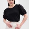 GAP T-shirt with lace sleeves - Women