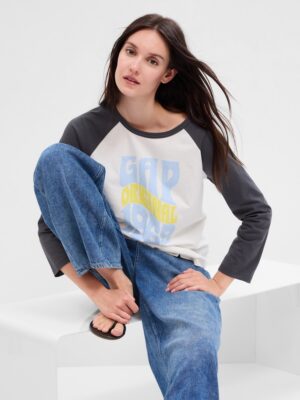 GAP T-shirt with retro logo - Women