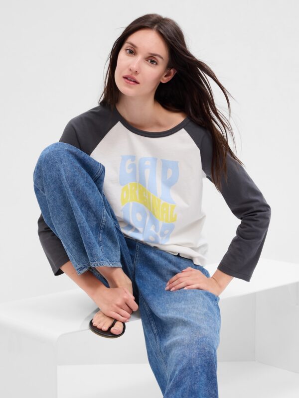 GAP T-shirt with retro logo - Women
