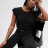 GAP T-shirt with ruffle sleeves - Women