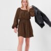 GAP Teen Dress Leopard Lenzing™ Ecovero™ - Girls