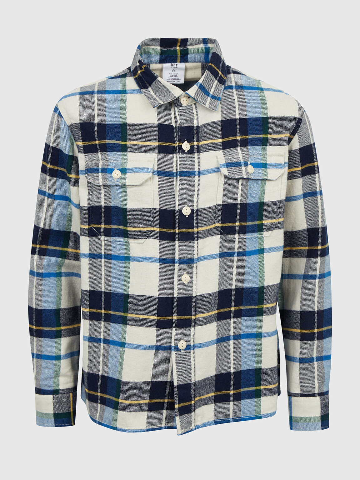 GAP Teen flannel plaid shirt - Boys