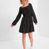 GAP Teen polka dot dress Lenzing™ Ecovero™ - Girls