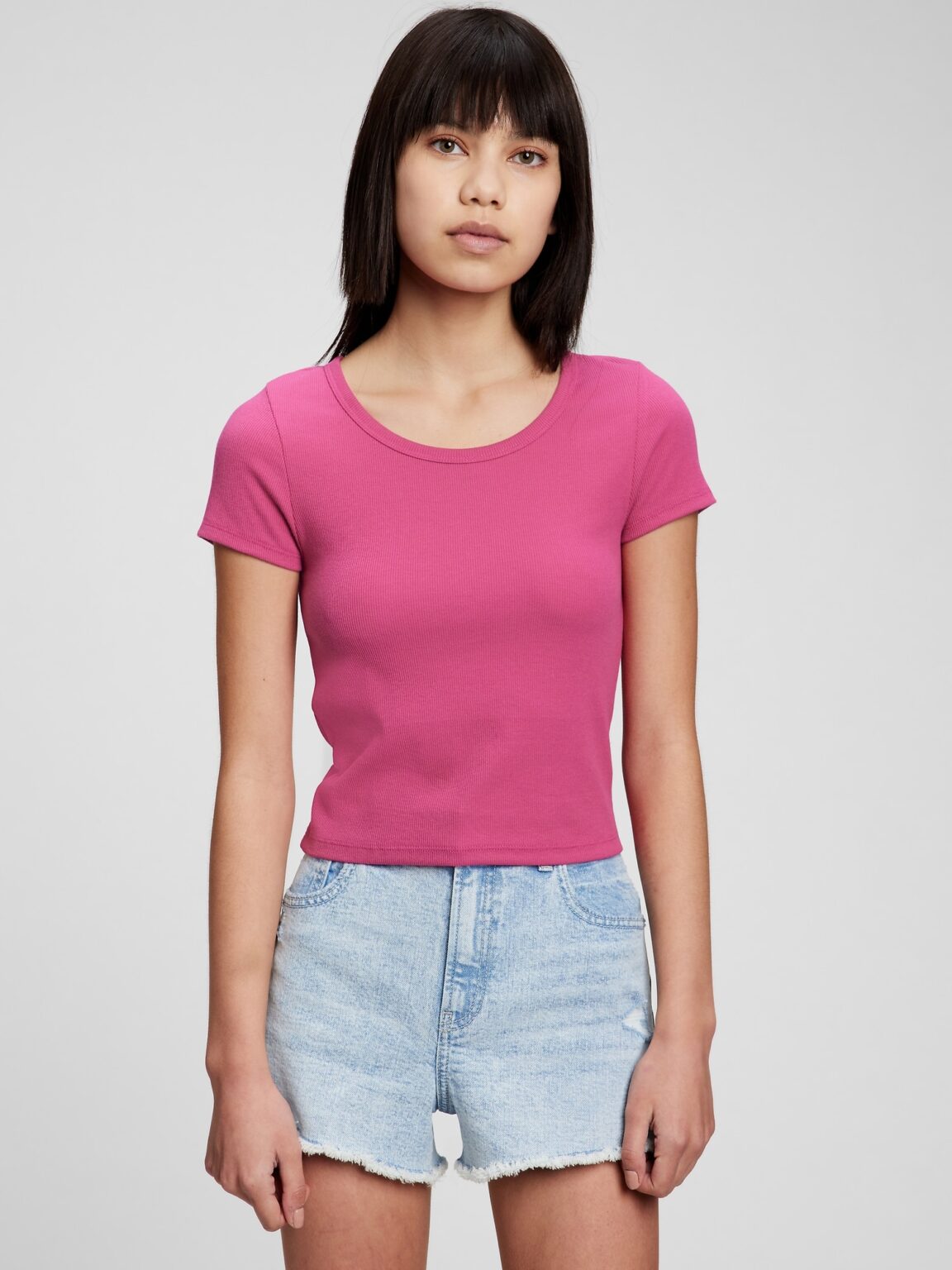 GAP Teen ribbed T-shirt - Girls