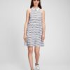 GAP Terry Polo Dress with Stripe - Women