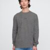 GAP Textured T-shirt with logo - Men's