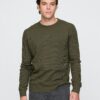 GAP Textured T-shirt with logo - Men's