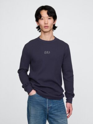 GAP Textured T-shirt with logo - Men's