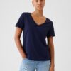 GAP Tričko Bio Vintage V-nyak