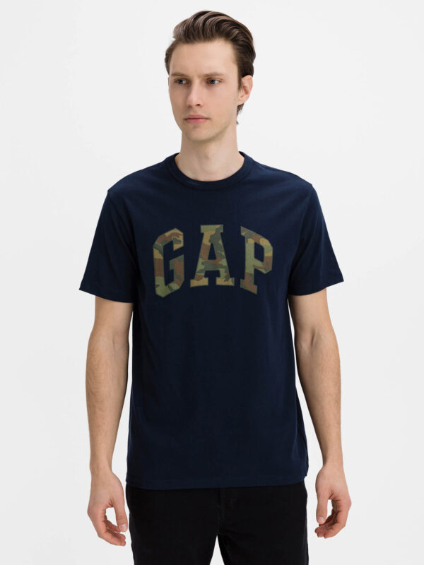 GAP Tričko Logo v-ss camo ív póló