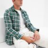 GAP Upper Plaid Shirt - Men