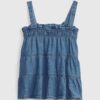 GAP Washwell Girls Denim Top - Girls