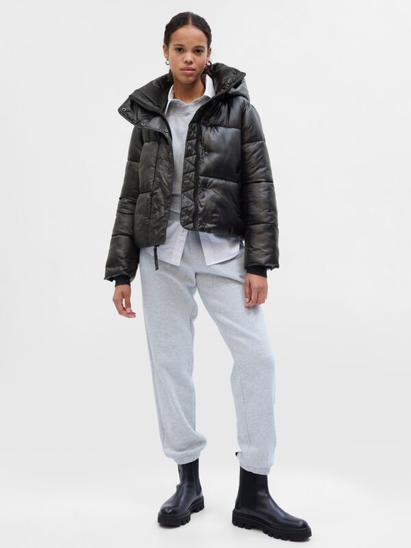 GAP Winter quilted crop jacket - Women