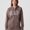 GAP Zip-up hoodie with logo - Women's