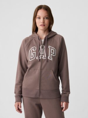 GAP Zip-up hoodie with logo - Women's
