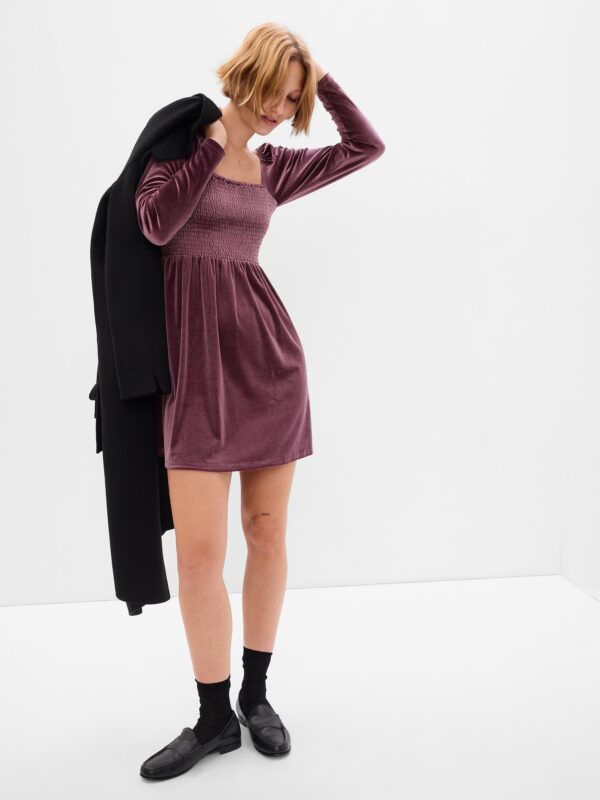 GAP bársony mini ruha - női