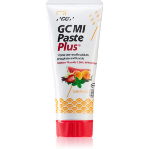 GC MI Paste Plus ásványfeltöltő védőkrém az érzékeny fogakra fluoriddal íz Tutti Frutti 35 ml-Eredeti