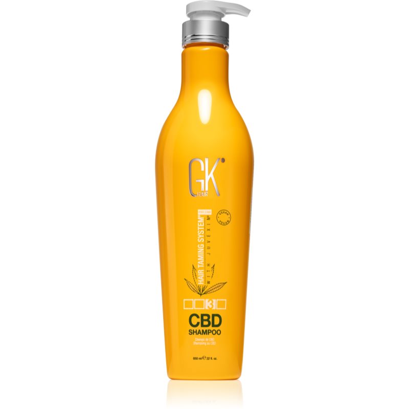 GK Hair CBD Shampoo intenzív tápláló sampon CBD-vel 650 ml-Ár