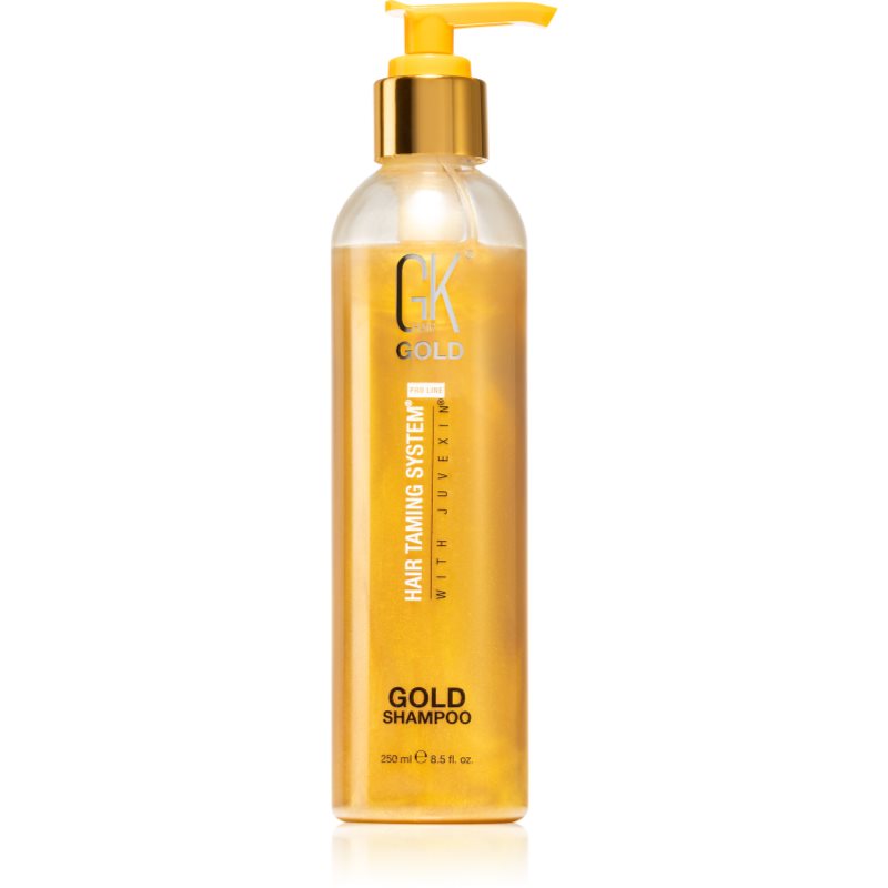 GK Hair Gold Shampoo hidratáló és védő sampon aloe verával és shea vajjal 250 ml-Ár