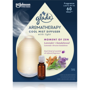 GLADE Aromatherapy Moment of Zen Aroma diffúzor töltettel Lavender + Sandalwood 17