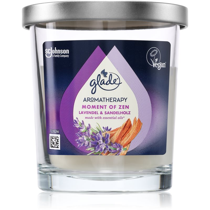 GLADE Aromatherapy Moment of Zen illatgyertya 170 g