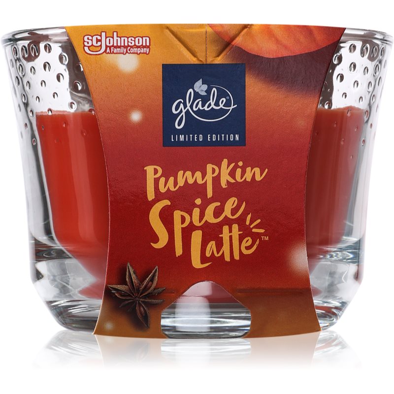 GLADE Pumpkin Spice Latté illatgyertya 204 g