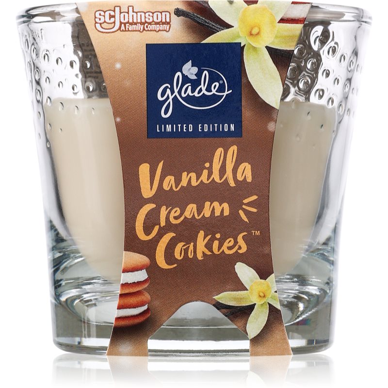 GLADE Vanilla Cream Cookies illatgyertya 112 g