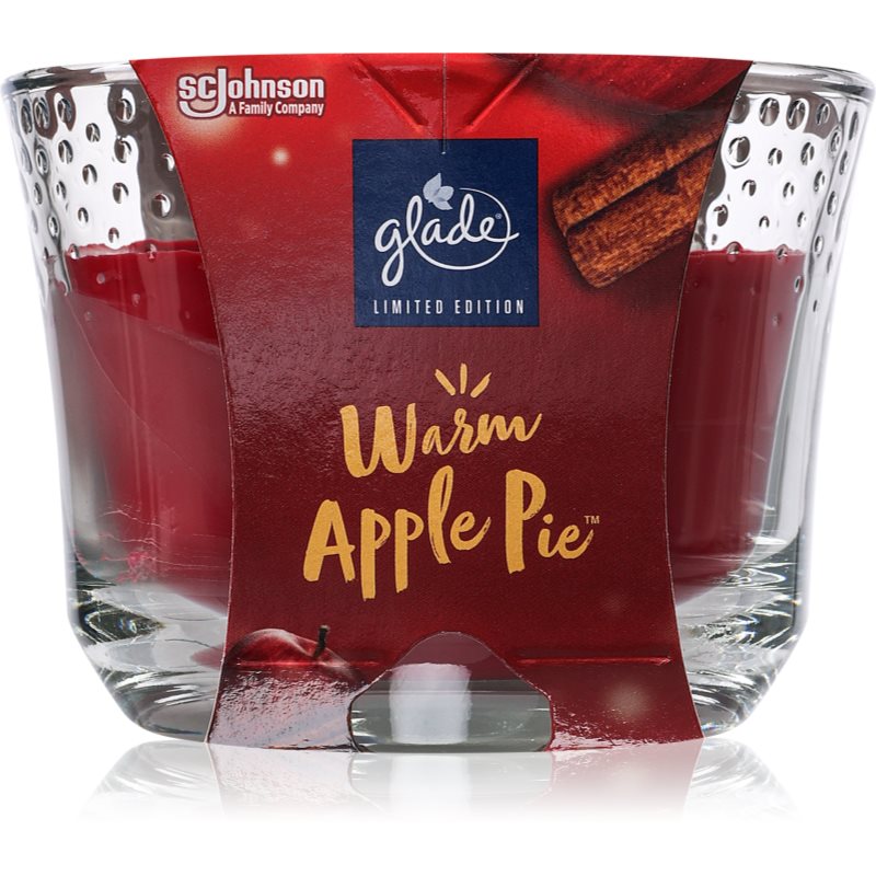 GLADE Warm Apple Pie illatgyertya 204 g