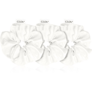 GLOV Satin Scrunchies S/M/L hajgumik Beige 3 db