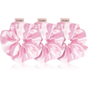 GLOV Satin Scrunchies S/M/L hajgumik Pink 3 db