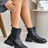 GOE leather ankle boots with zip GOE black