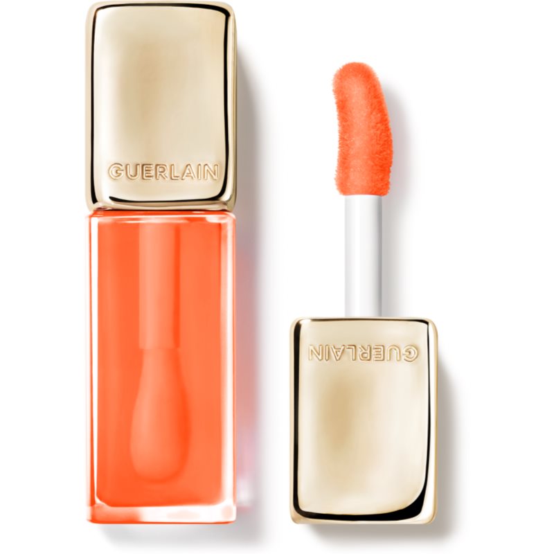GUERLAIN KissKiss Bee Glow Oil ajak olaj mézzel árnyalat 319 Peach Glow 9
