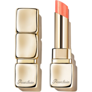 GUERLAIN KissKiss Bee Glow tápláló és hidratáló ajakbalzsam árnyalat 389 Pearly Peach 100 g