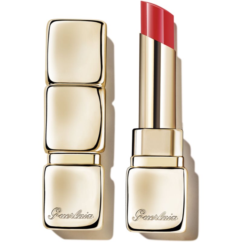 GUERLAIN KissKiss Shine Bloom fényes ajakrúzs árnyalat 609 Spring Rose 3