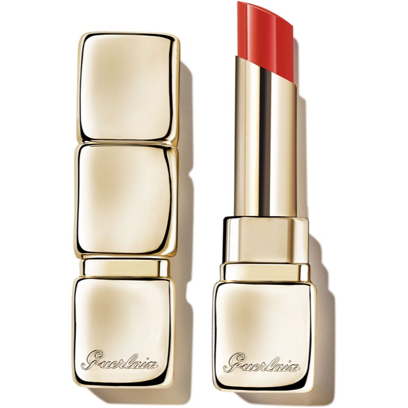 GUERLAIN KissKiss Shine Bloom fényes ajakrúzs árnyalat 775 Poppy Kiss 3