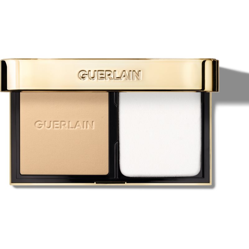 GUERLAIN Parure Gold Skin Control kompakt mattító alapozó árnyalat 1W Warm 8