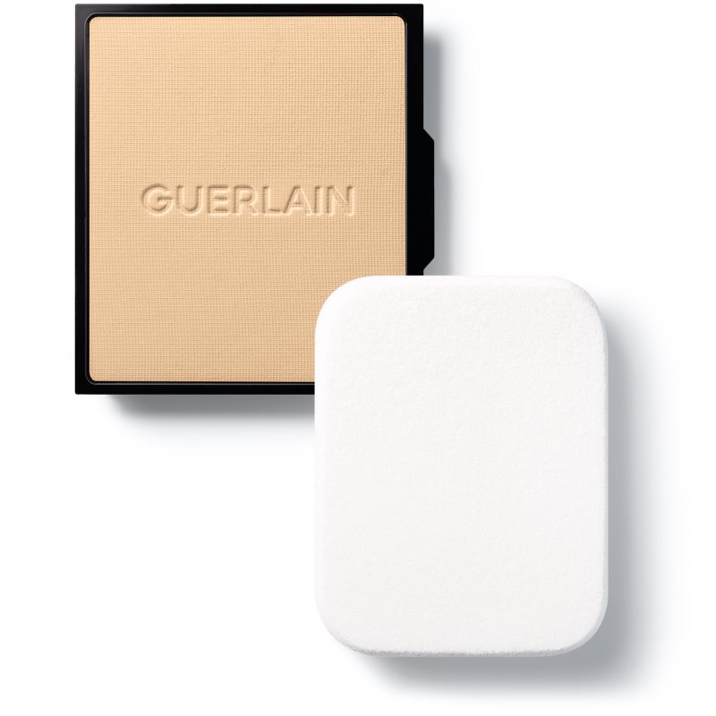 GUERLAIN Parure Gold Skin Control kompakt mattító alapozó utántöltő árnyalat 1W Warm 8