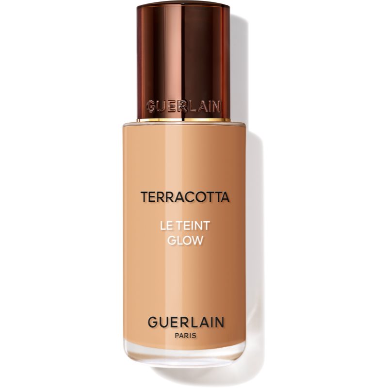 GUERLAIN Terracotta Le Teint Glow élénkítő folyékony make-up természetes hatásért árnyalat 4W Warm 35 ml