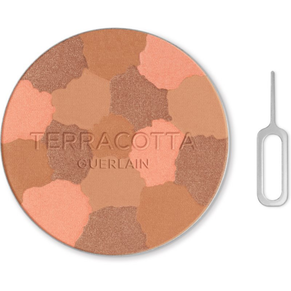 GUERLAIN Terracotta Light élénkítő bronzosító púder utántöltő árnyalat 03 Medium Warm 10 g-Ár