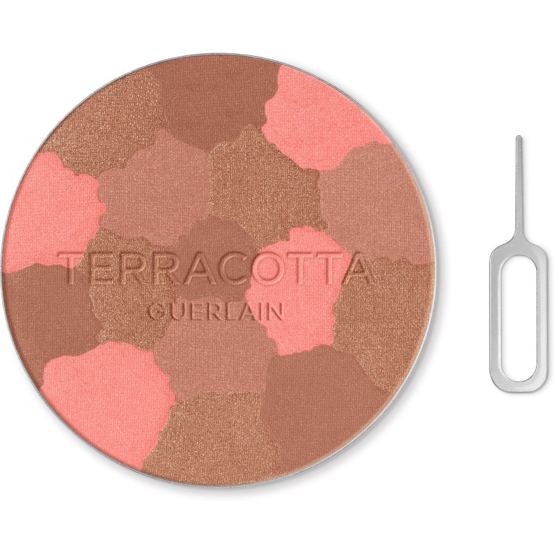 GUERLAIN Terracotta Light élénkítő bronzosító púder utántöltő árnyalat 04 Deep Cool 10 g-Ár