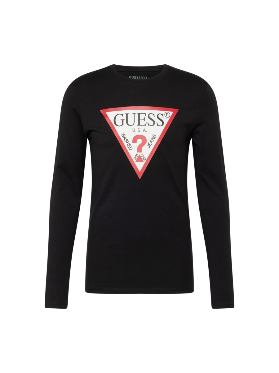 GUESS Póló  piros / fekete / fehér-Ár