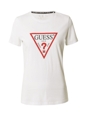 GUESS Póló  piros / fekete / fehér-Ár