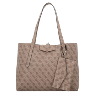 GUESS Shopper táska 'Eco Brenton'  világos bézs / sötét bézs-Ár
