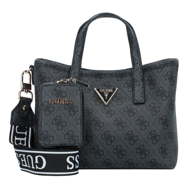 GUESS Shopper táska 'Latona'  antracit / fekete-Ár