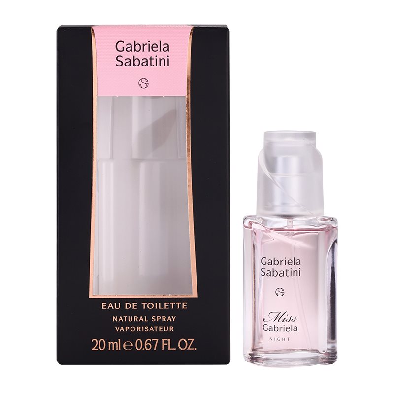 Gabriela Sabatini Miss Gabriela Night Eau de Toilette hölgyeknek 20 ml-Eredeti