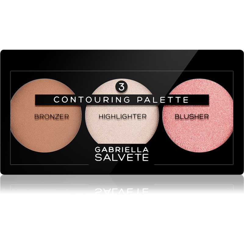 Gabriella Salvete Contouring Palette Púderes highlight és kontúr paletta 15 g-Ár