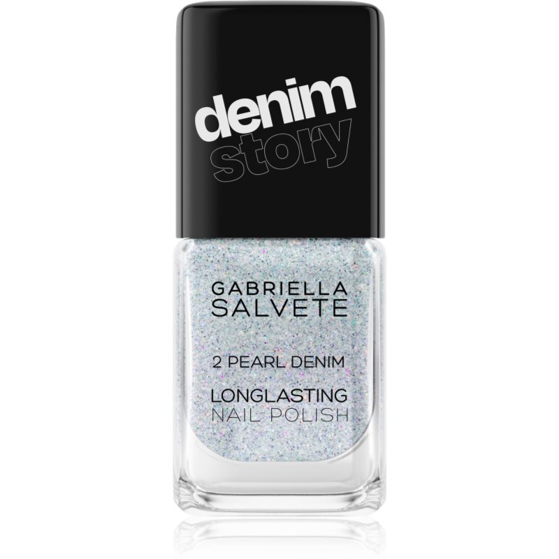 Gabriella Salvete Denim Story hosszantartó körömlakk árnyalat 02 Pearl Denim 11 ml-Ár