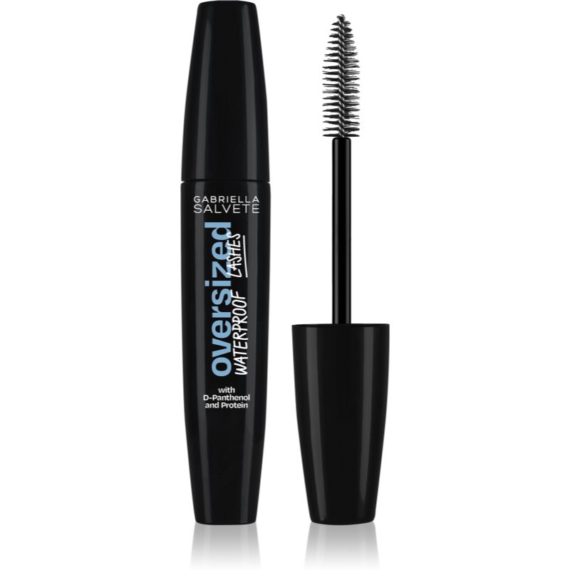 Gabriella Salvete Denim Story oversized vízálló és tömegnövelő szempillaspirál árnyalat Black 11 ml-Ár